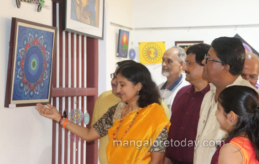 Mandala Art Exhibition in Mangalore